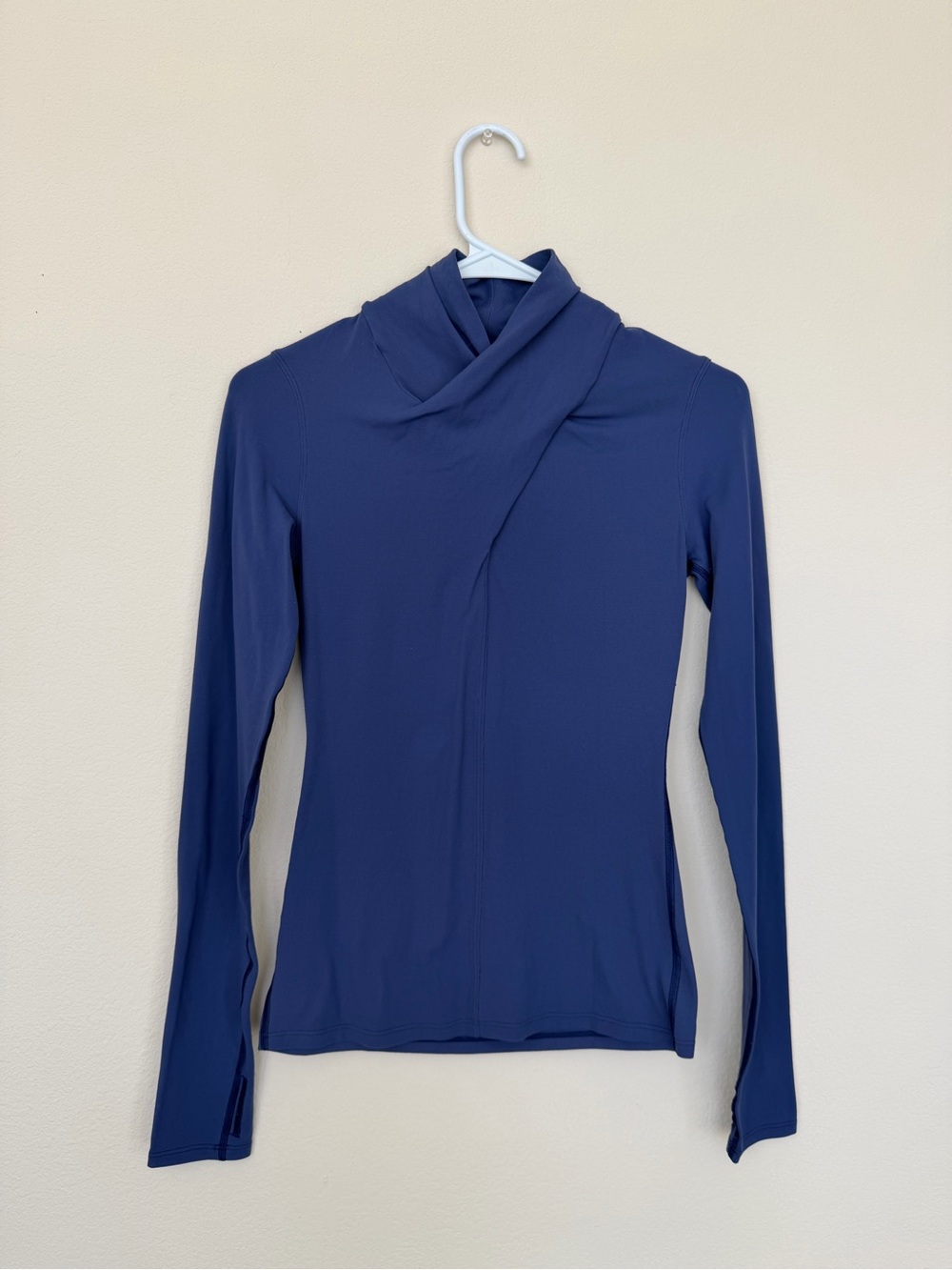 Lululemon Long-Sleeve Cross-Neck Top